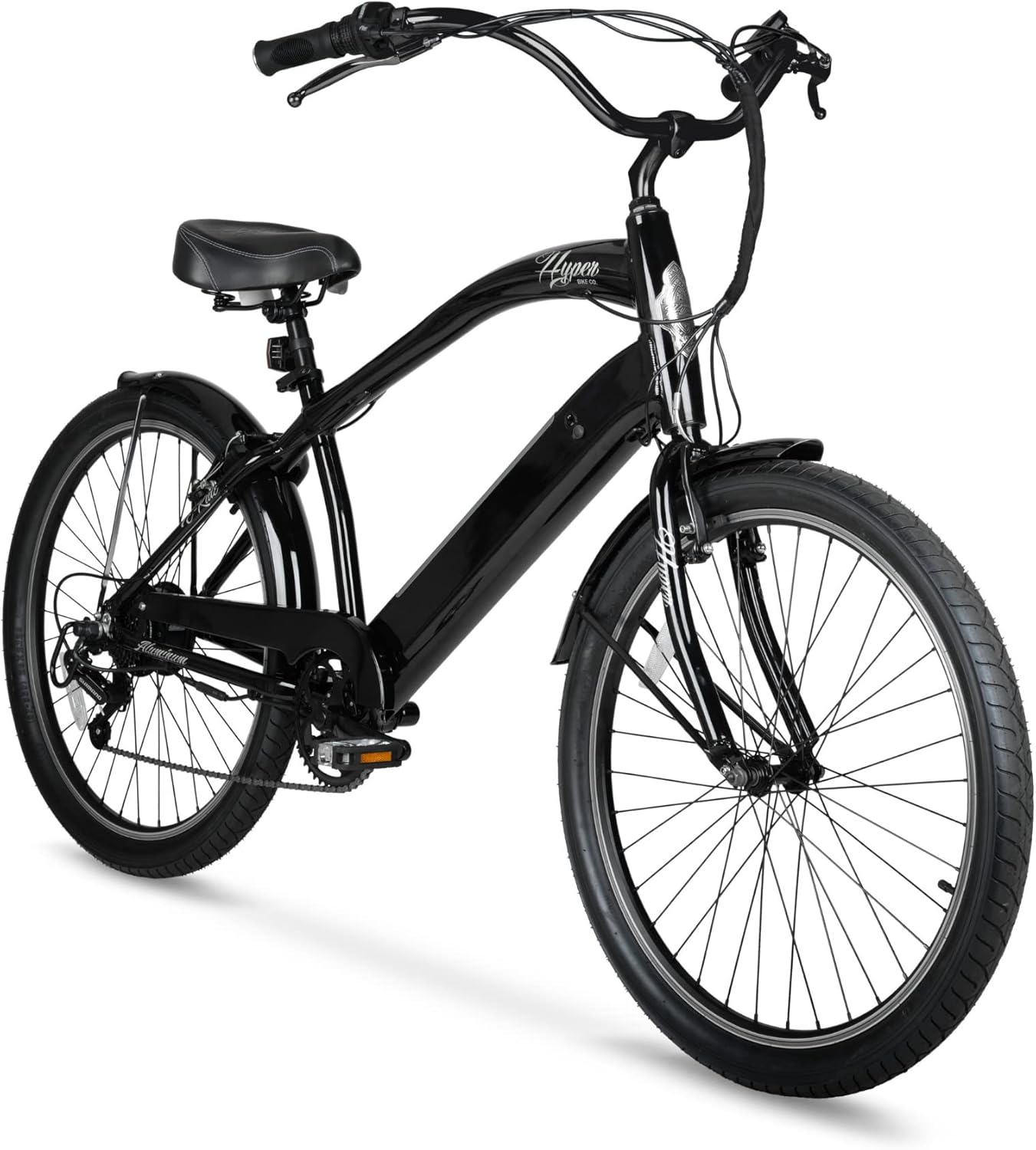 26" Herren Elektro-Cruiser E-Bike mit 36V Akku, 250W Motor und Tretunterstützung
